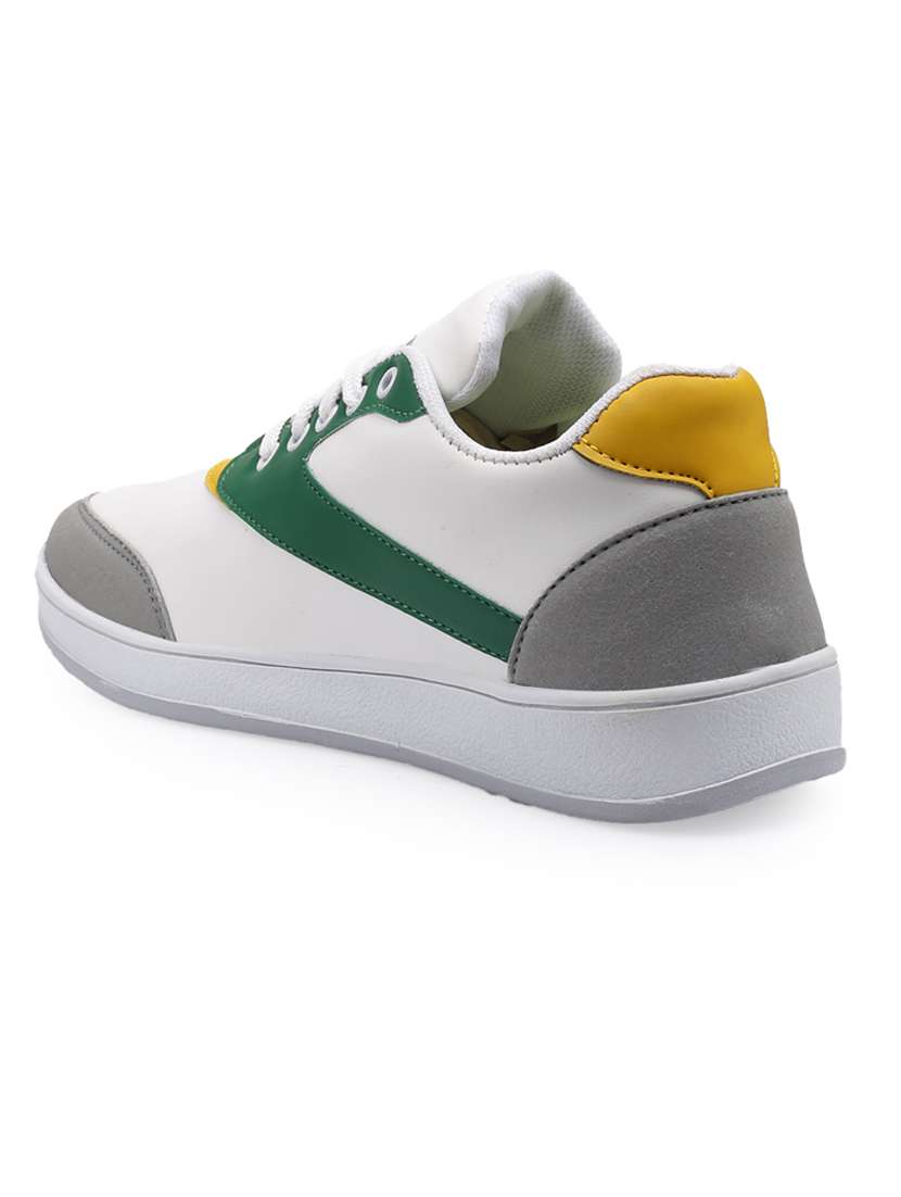 men color block lace up sneaker - 22020286 - Standard Image - 3