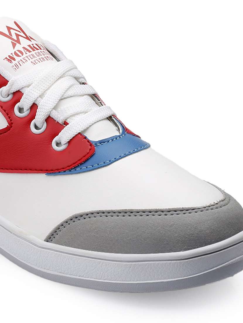 men color block lace up sneaker - 22020287 - Standard Image - 5