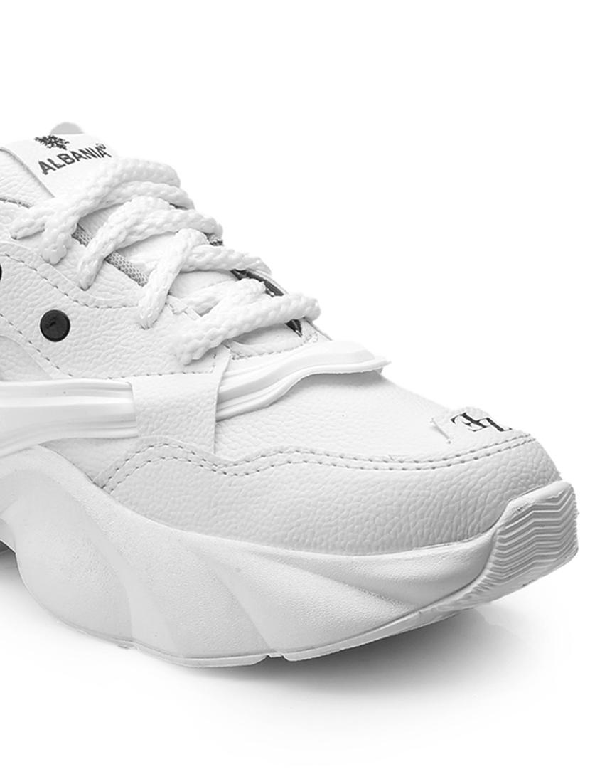men white lace up sneaker - 22020290 - Standard Image - 5