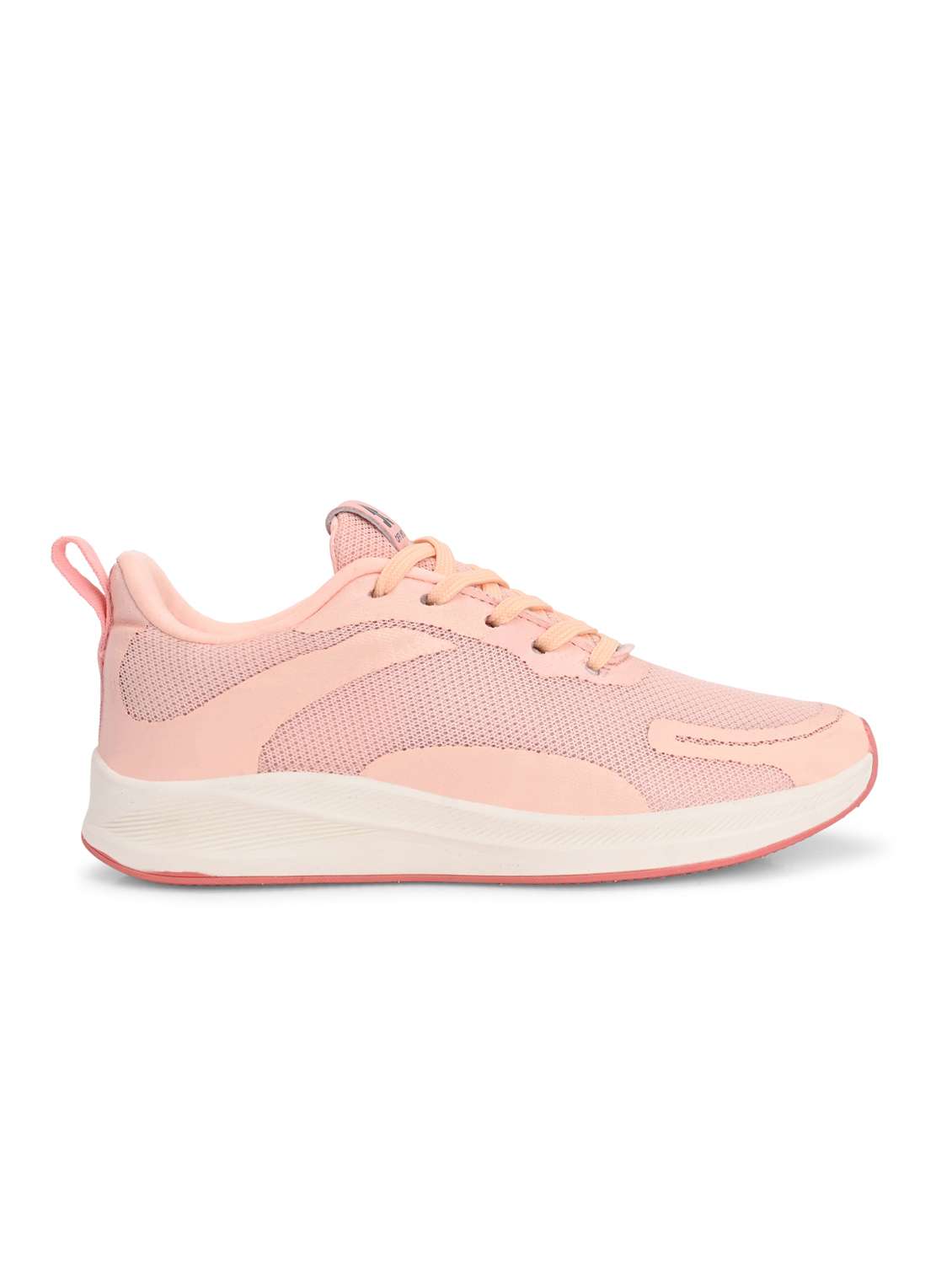 pink flyknit laceup sports shoes - 22020330 - Standard Image - 3