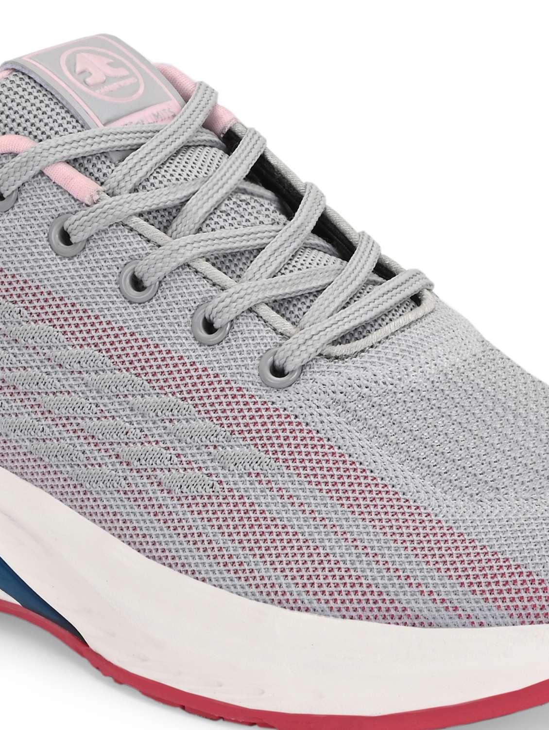 grey flyknit laceup sports shoes - 22020333 - Standard Image - 5