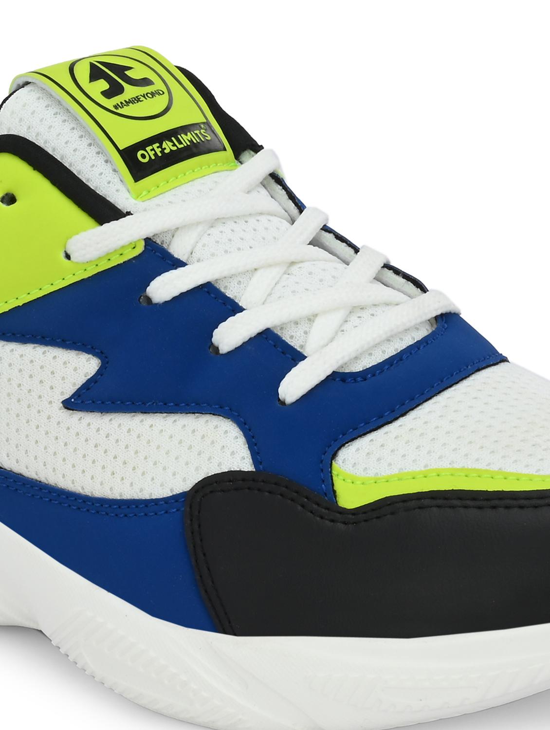 women color blocked lace-up sports shoe - 22020336 - Standard Image - 5