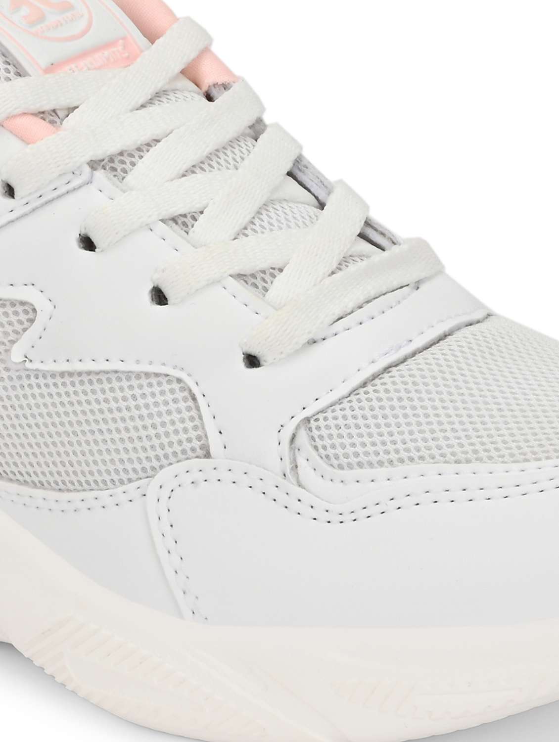 women white lace-up sports shoe - 22020338 -  Standard Image - 5