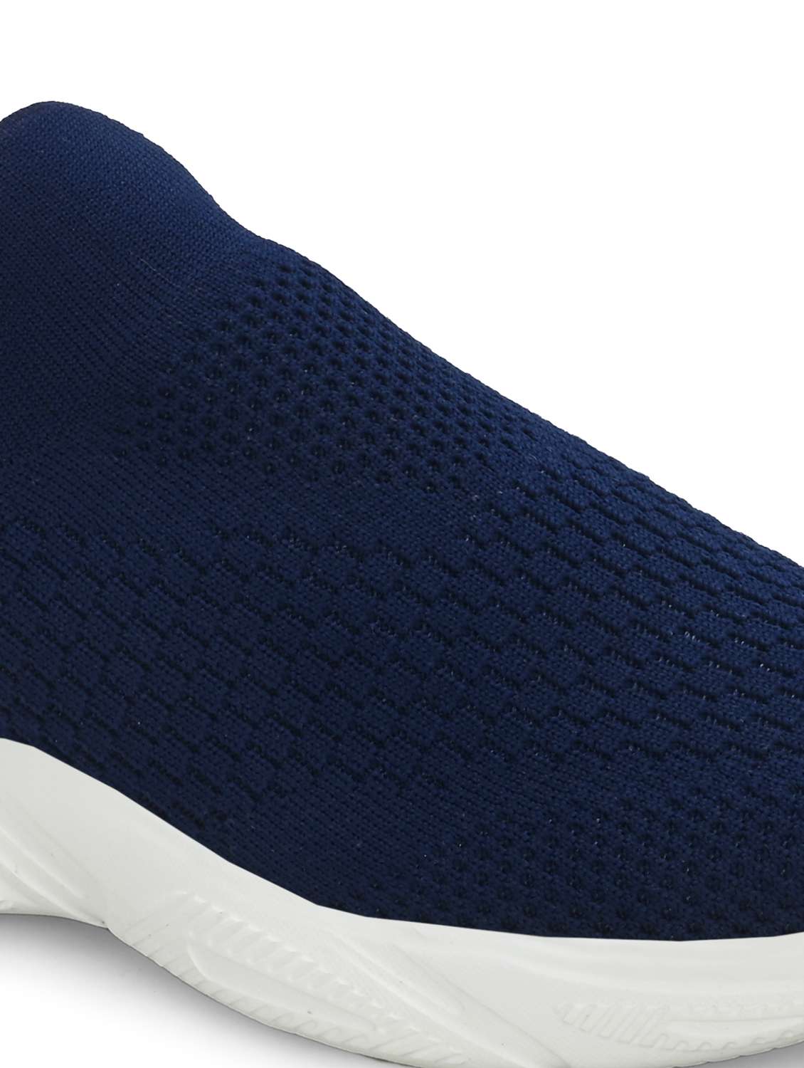 women navy blue slip on sports shoe - 22020341 - Standard Image - 5