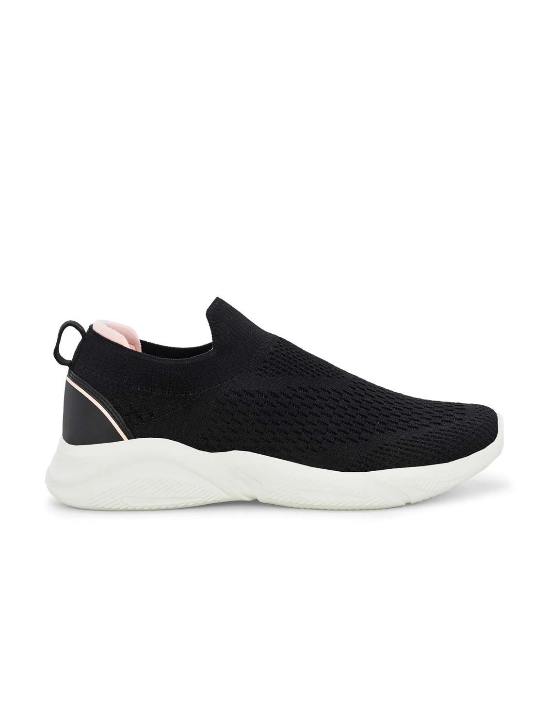 women black slip on sports shoe - 22020342 - Standard Image - 3