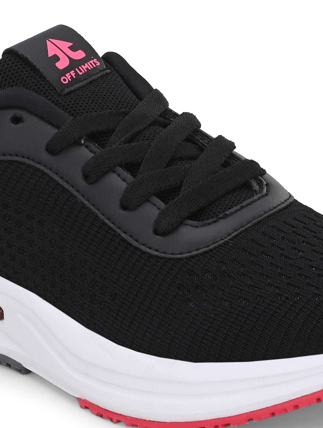 women black lace-up sports shoe - 22020347 -  Standard Image - 5