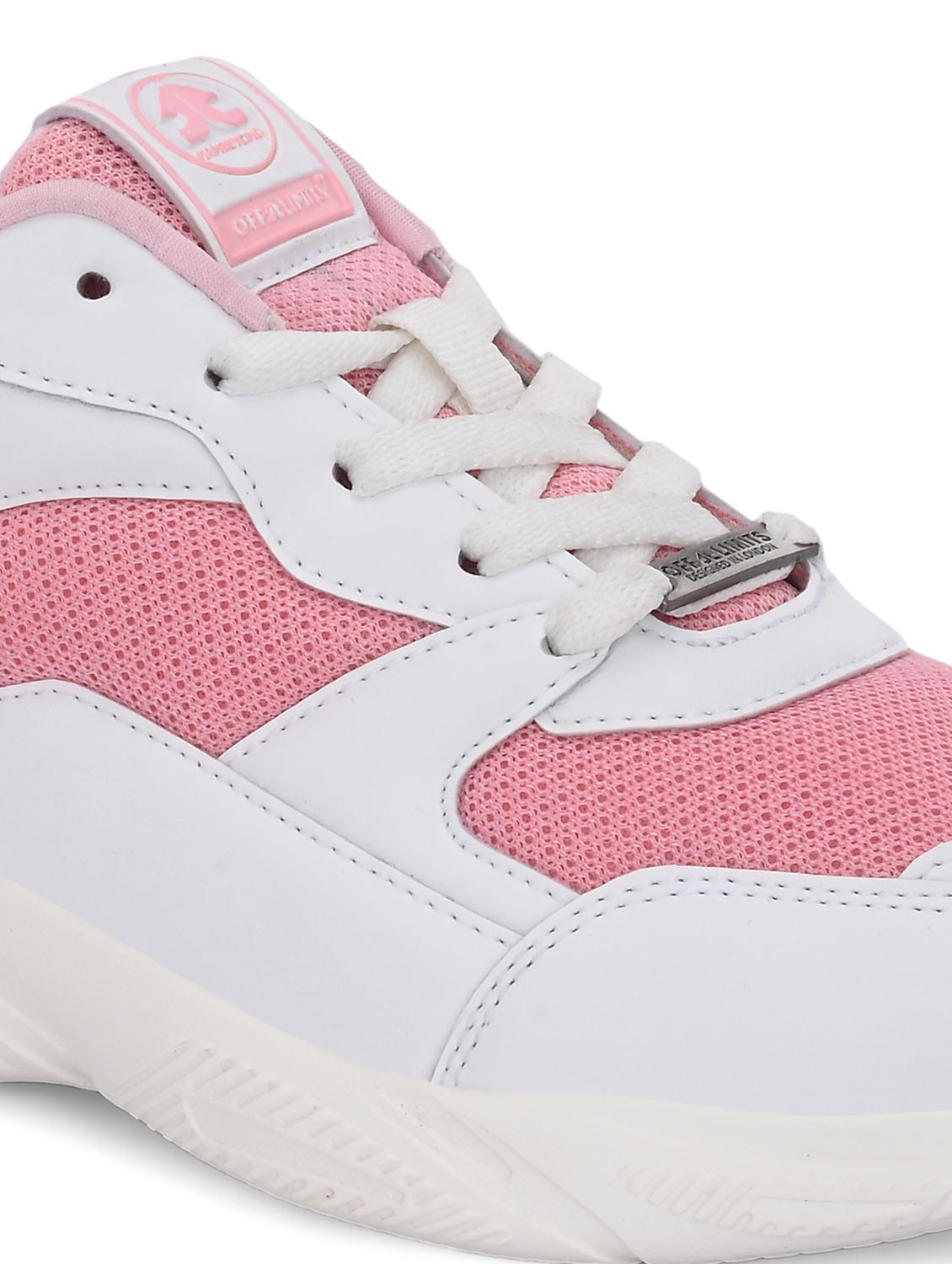 men pink lace-up sports shoe - 22020350 - Standard Image - 5