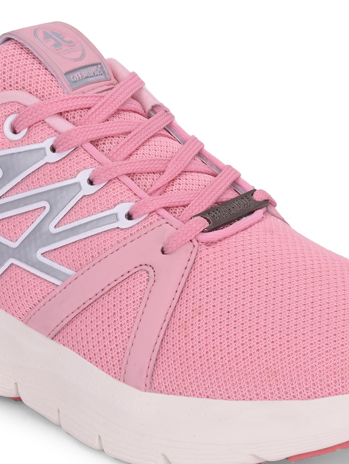 women pink lace-up sports shoe - 22020358 - Standard Image - 5