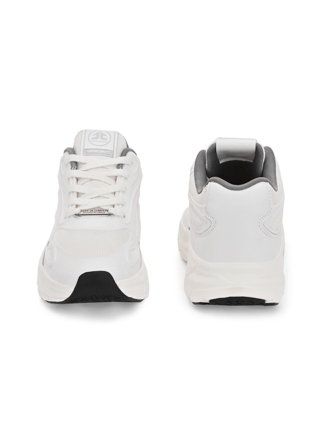 women white lace-up sports shoe - 22020361 - Standard Image - 3