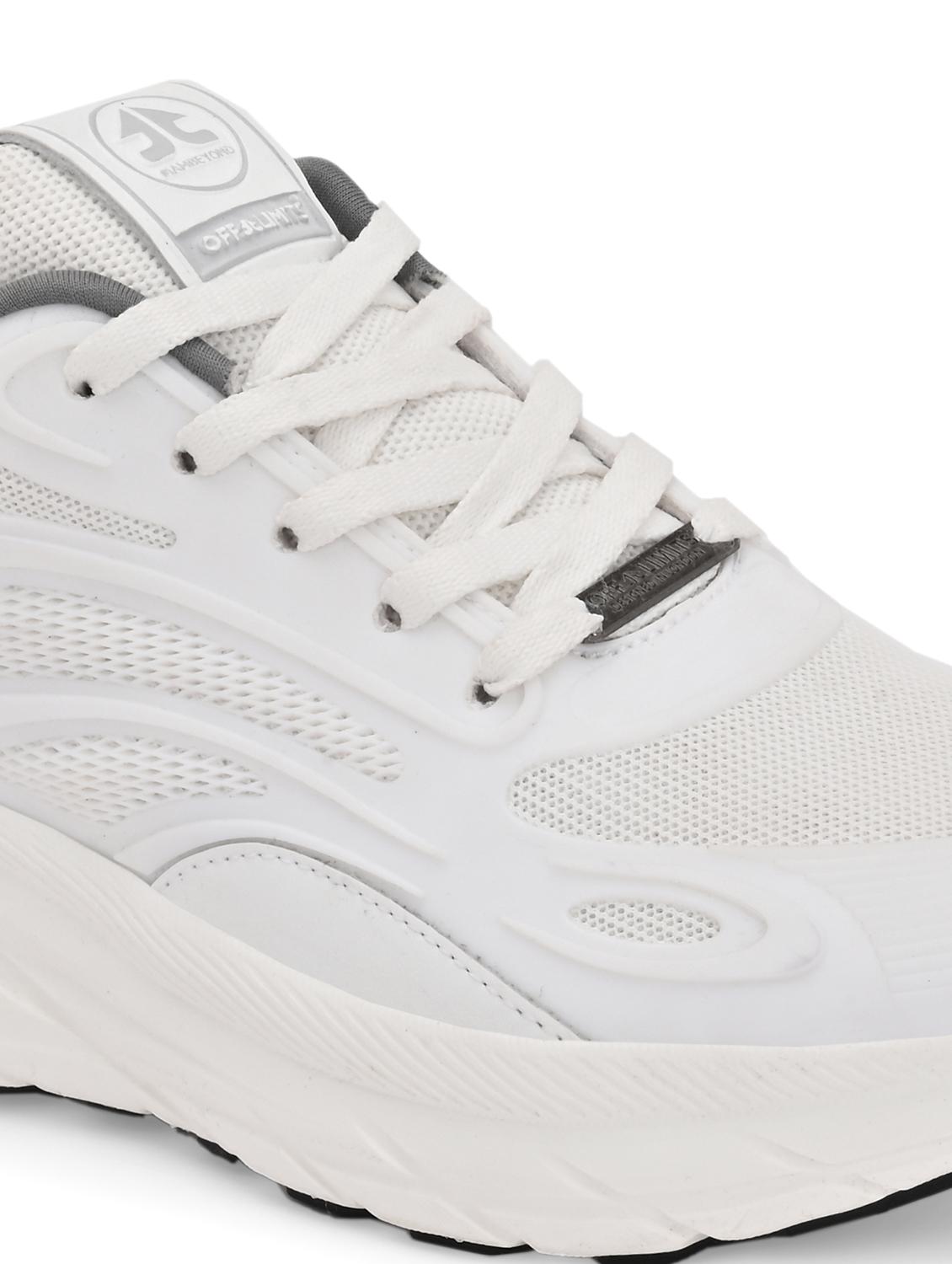 women white lace-up sports shoe - 22020361 - Standard Image - 5