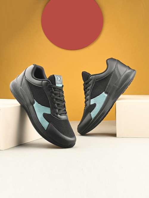 women black lace-up sports shoe - 22020366 -  Standard Image - 0