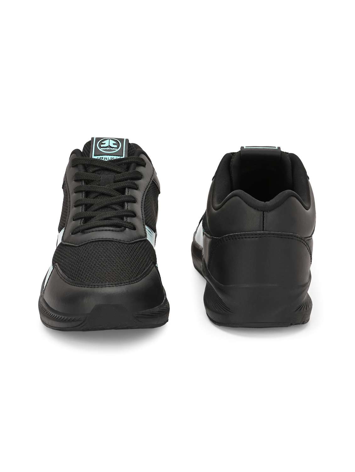 women black lace-up sports shoe - 22020366 -  Standard Image - 3