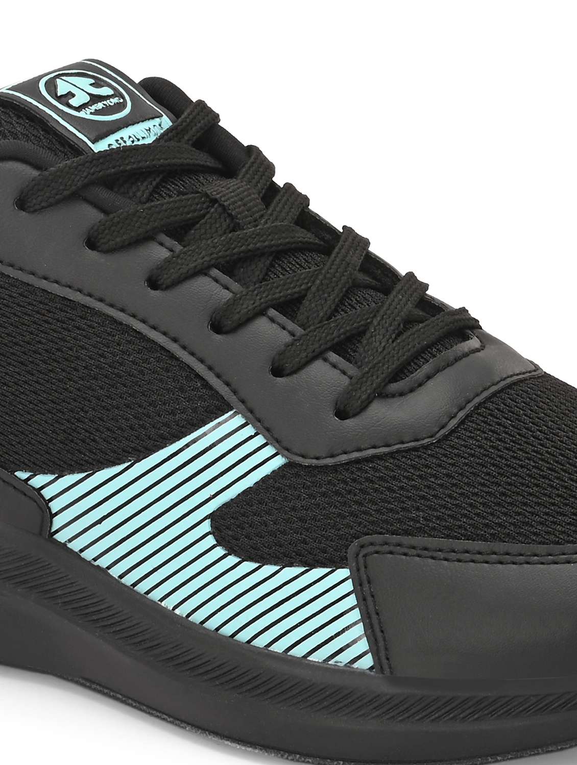 women black lace-up sports shoe - 22020366 -  Standard Image - 5