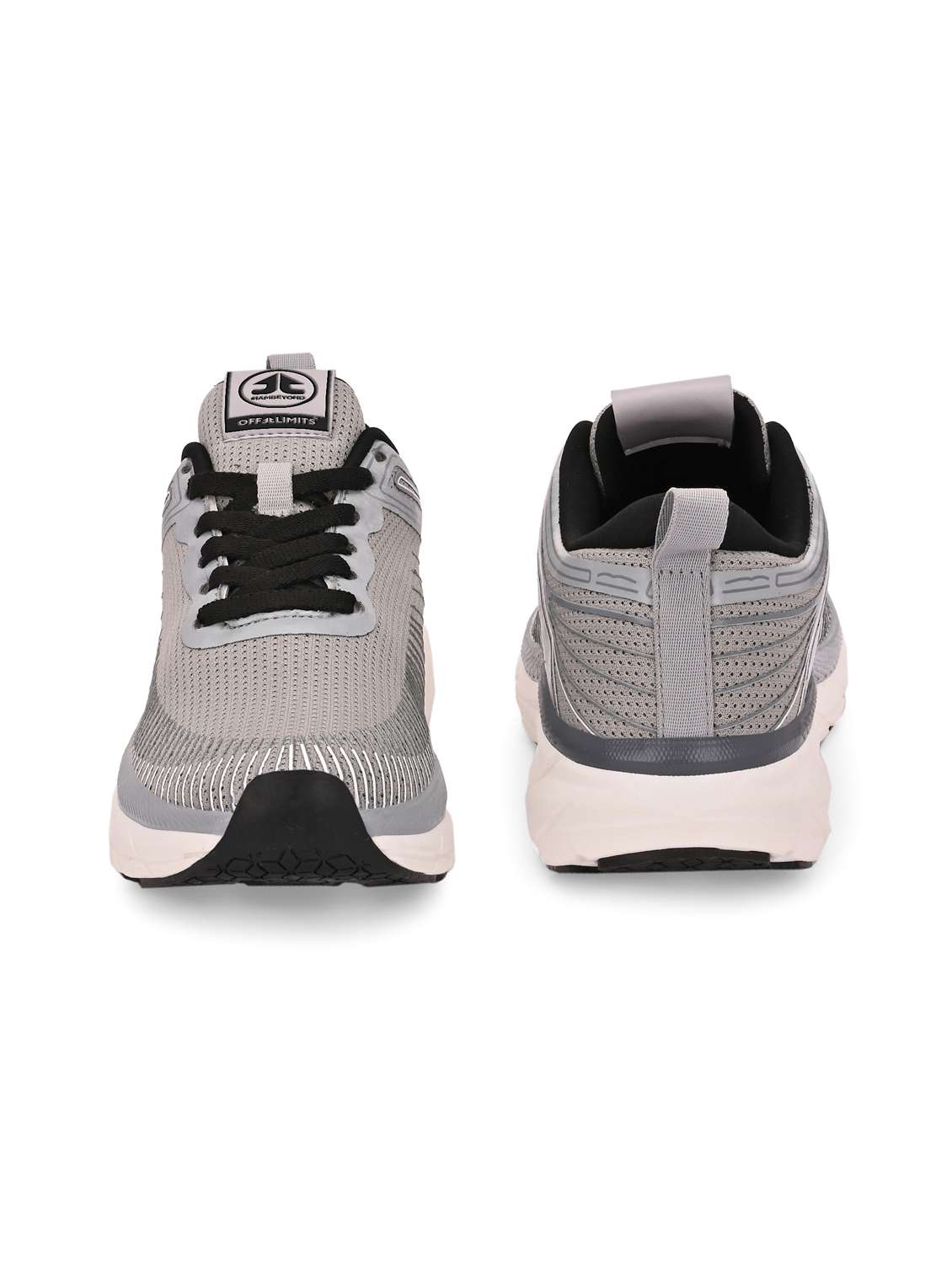 women grey lace-up sports shoe - 22020377 - Standard Image - 3