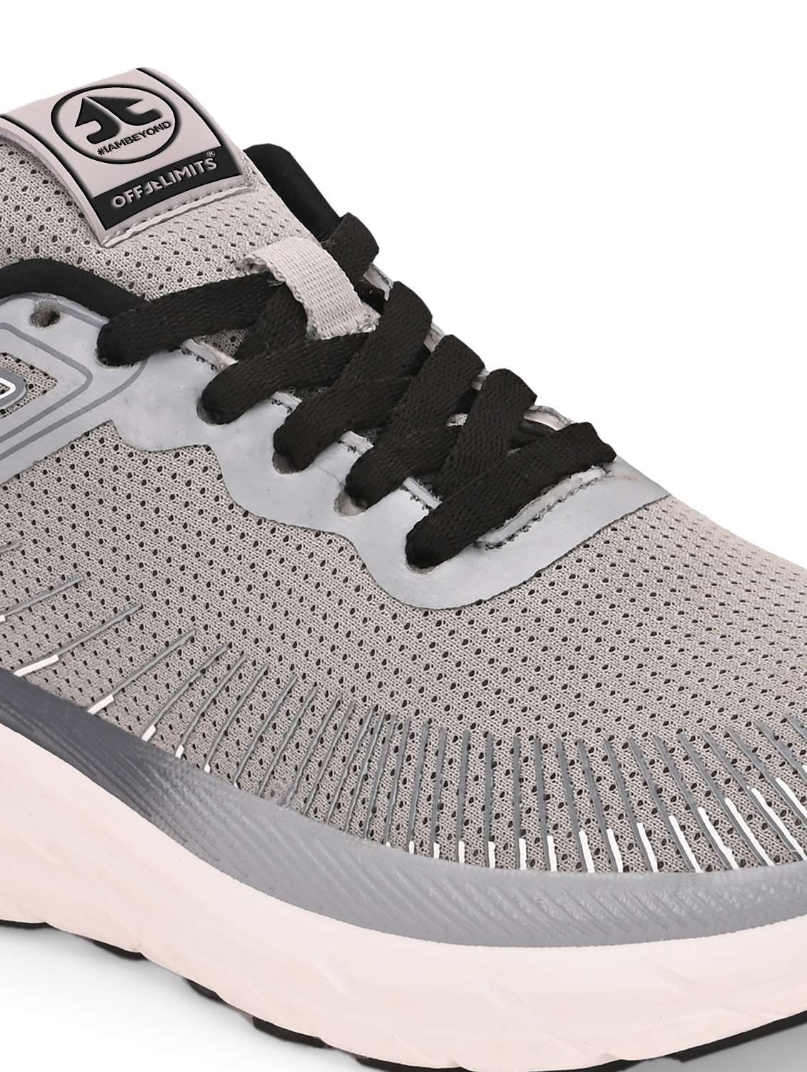 women grey lace-up sports shoe - 22020377 - Standard Image - 5
