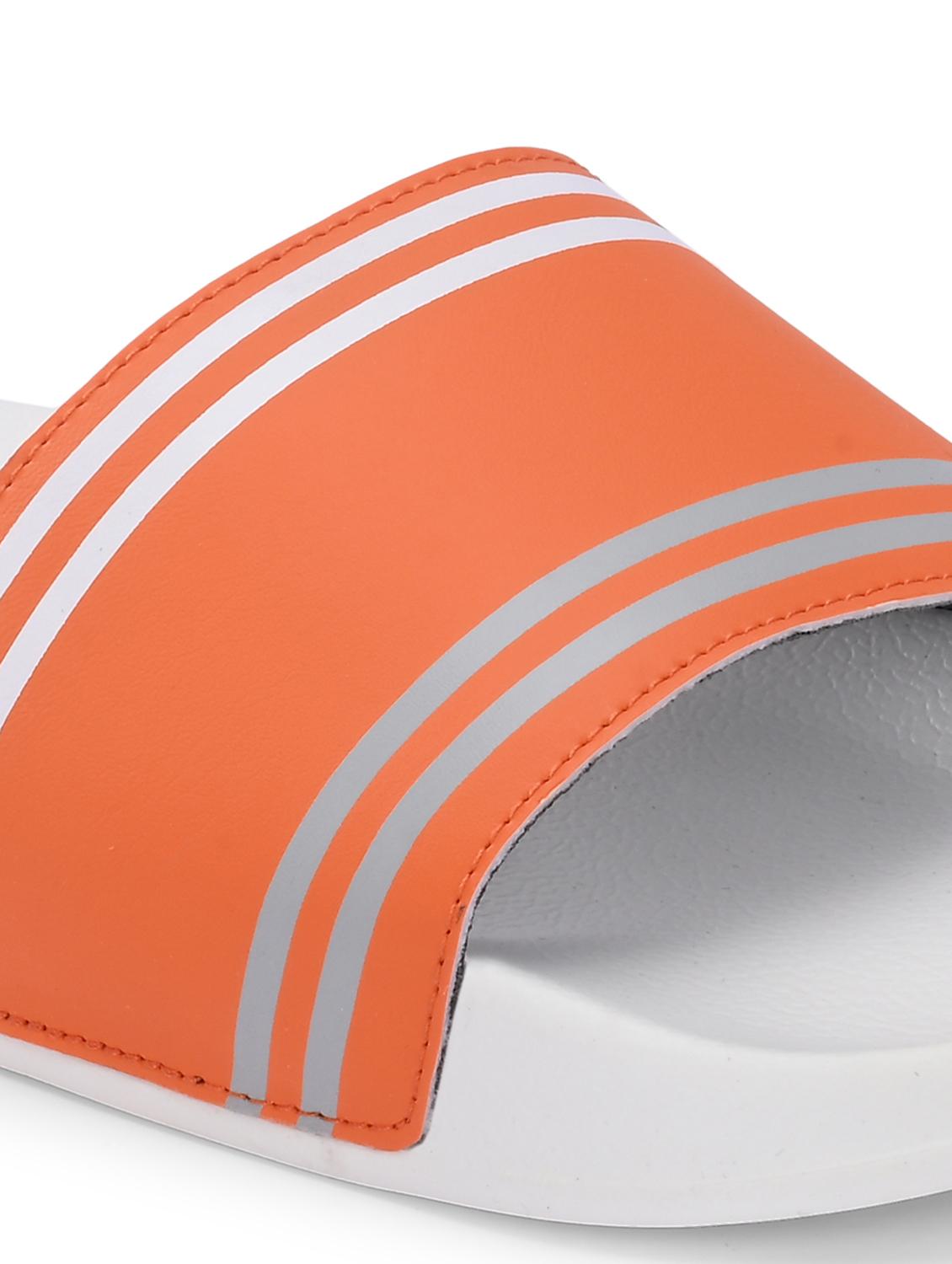men striped open toe slider - 22020441 - Standard Image - 5