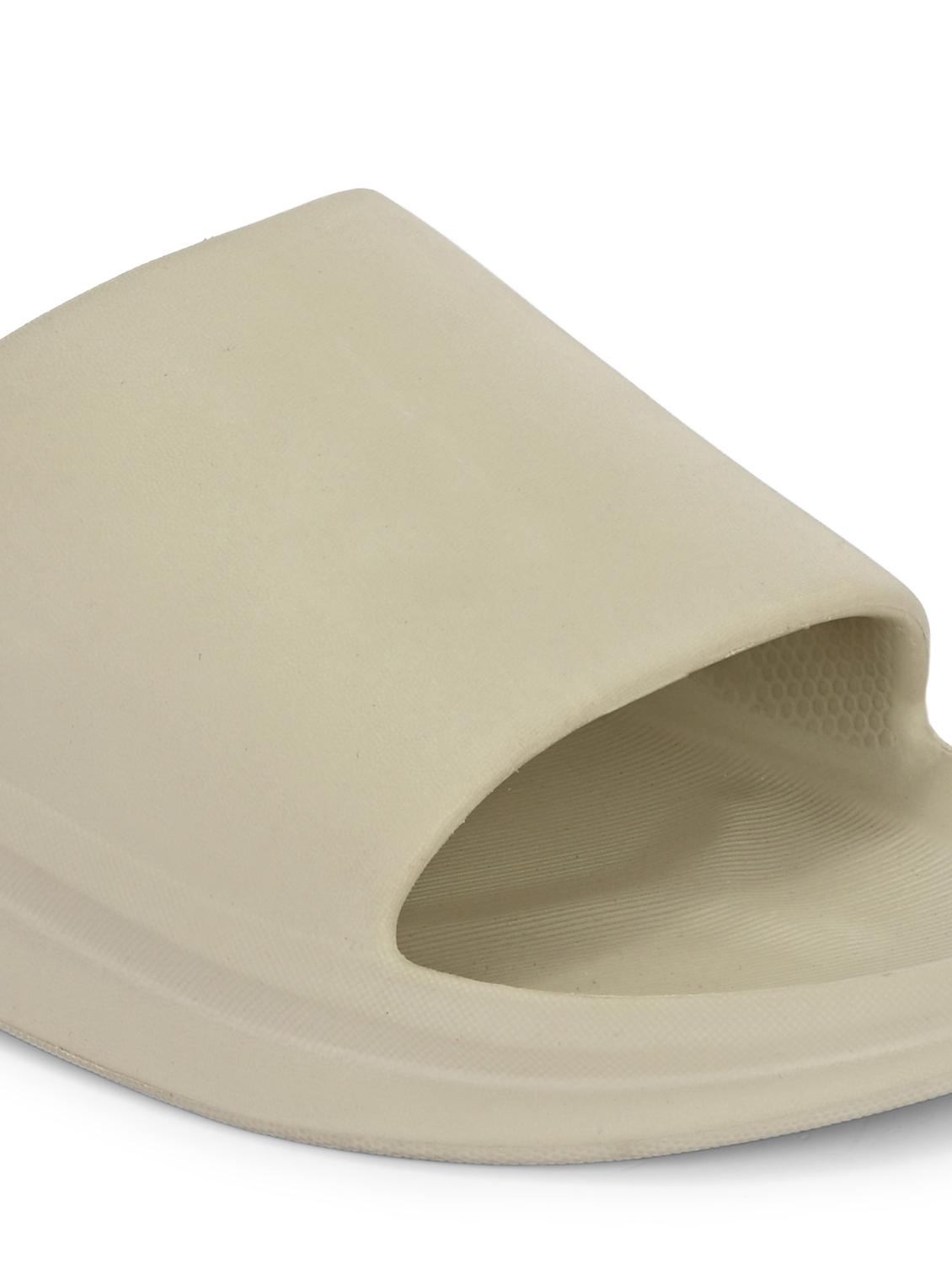 men solid open toe slider - 22020454 - Standard Image - 5