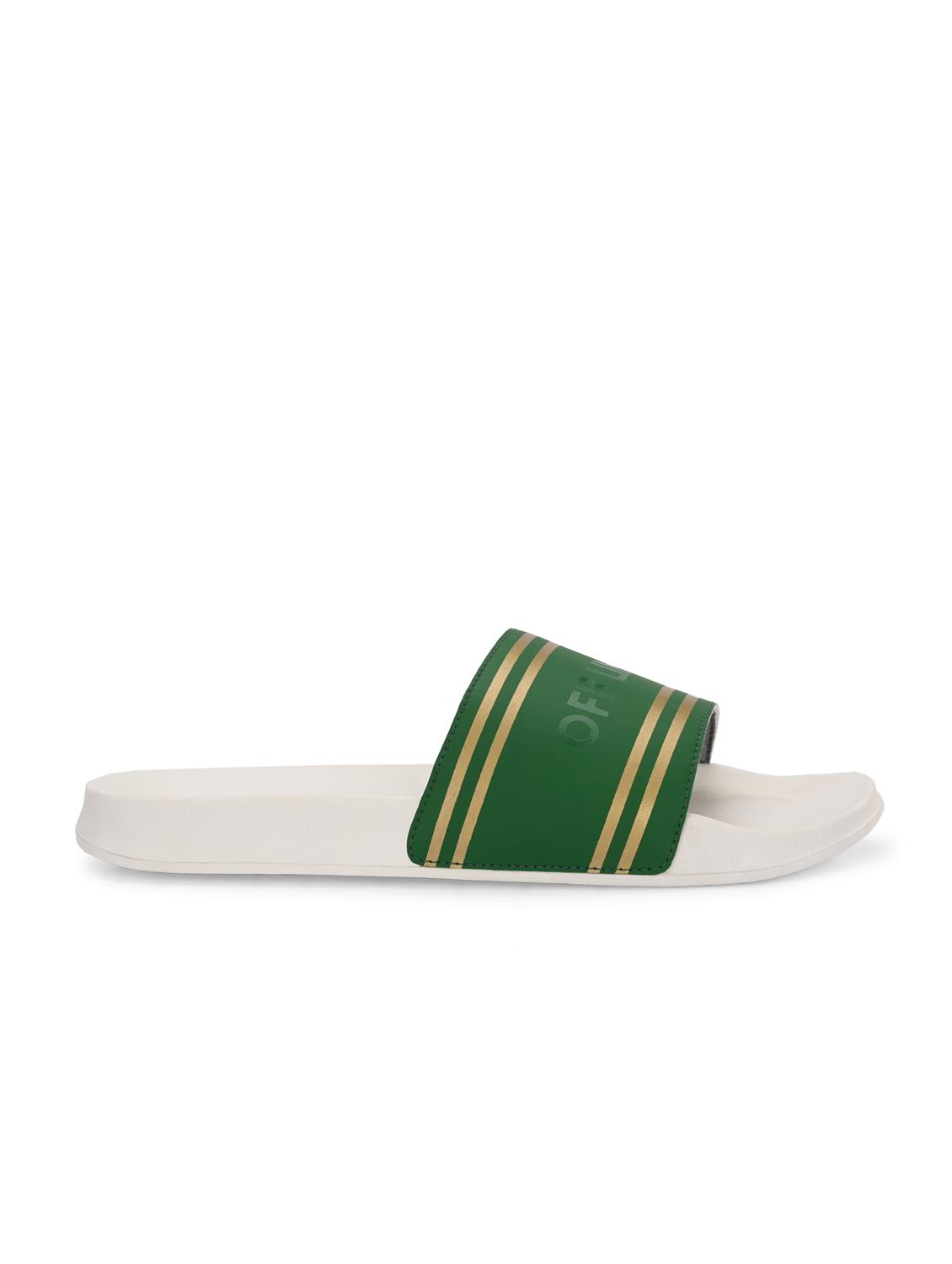 men striped open toe slider - 22020457 - Standard Image - 3