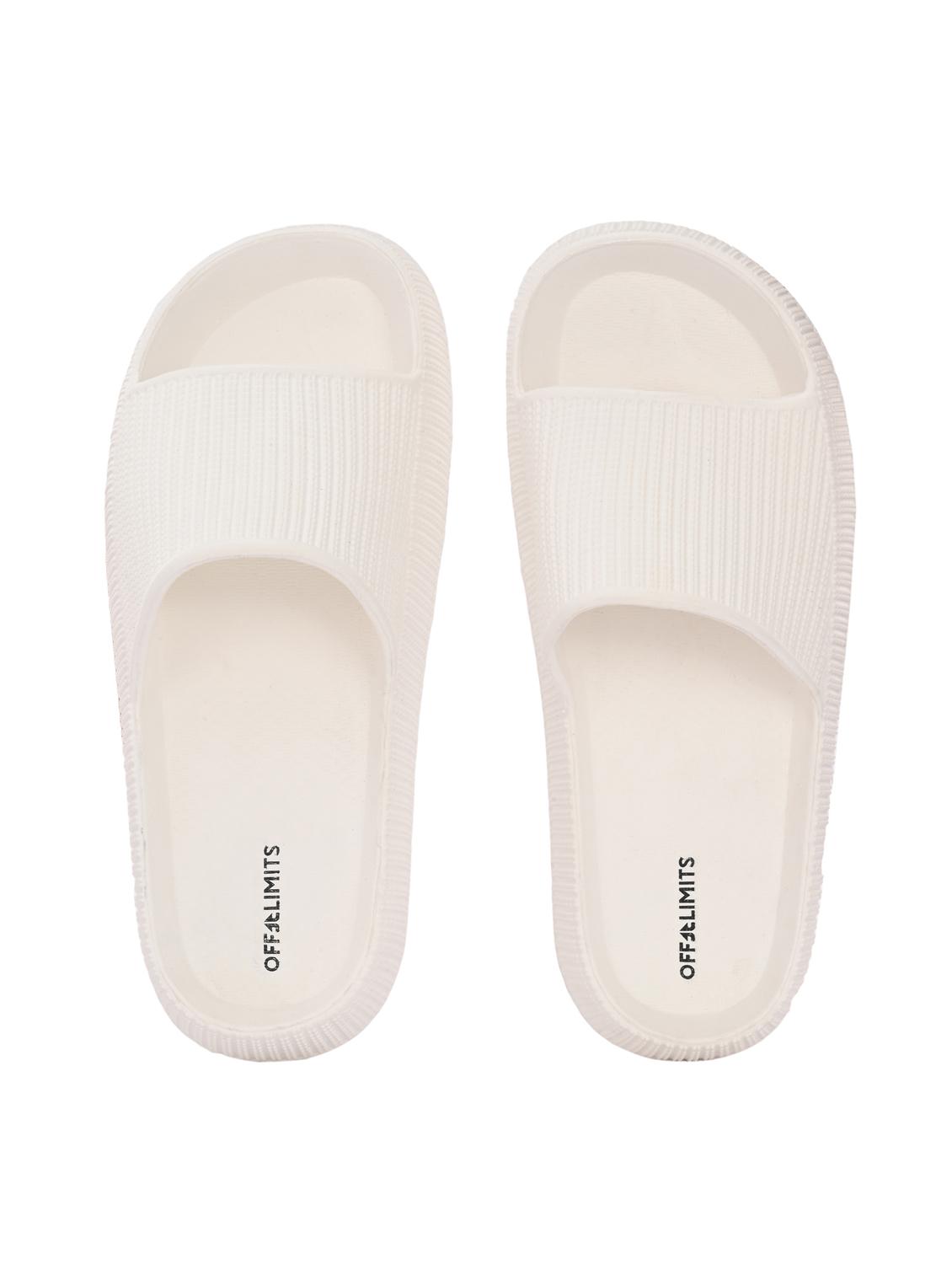 men solid slip on slider - 22020462 - Standard Image - 3