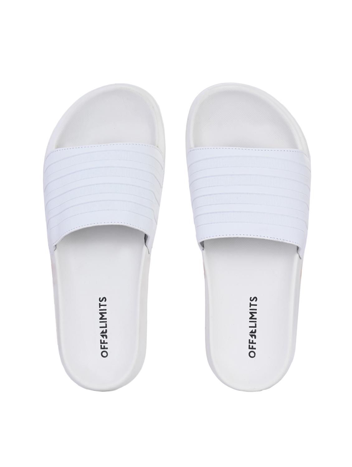 men textured open toe slider - 22020463 - Standard Image - 3