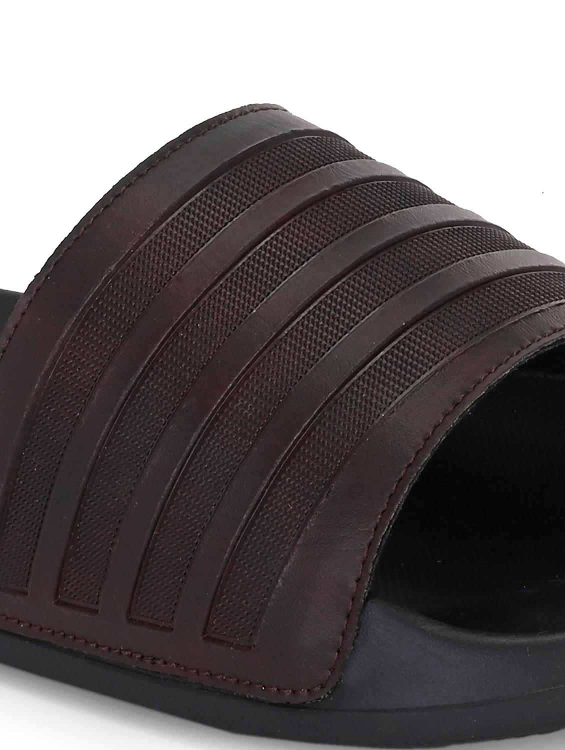 men textured open toe slider - 22020467 - Standard Image - 5