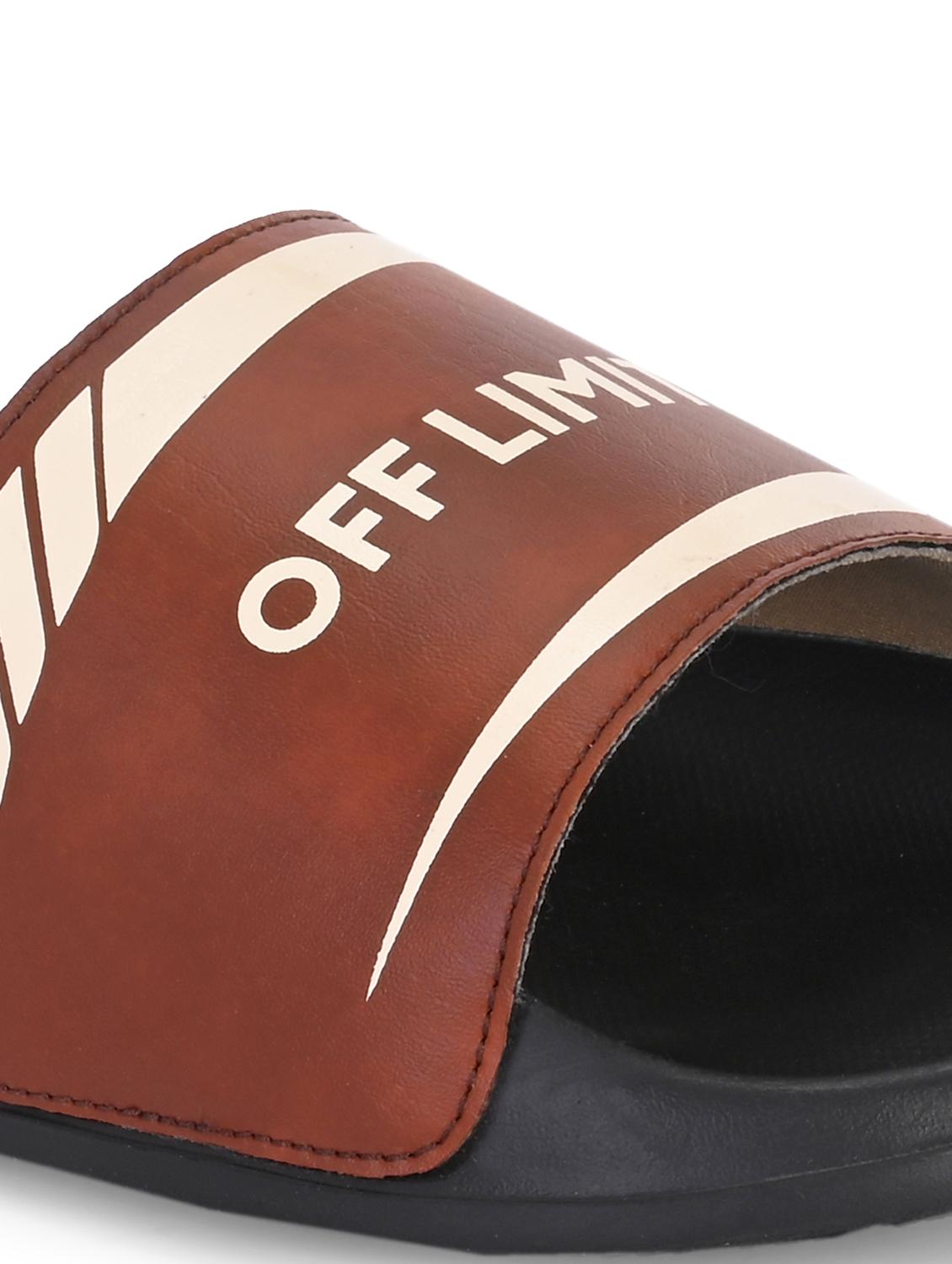 men solid slip on slider - 22020470 - Standard Image - 5