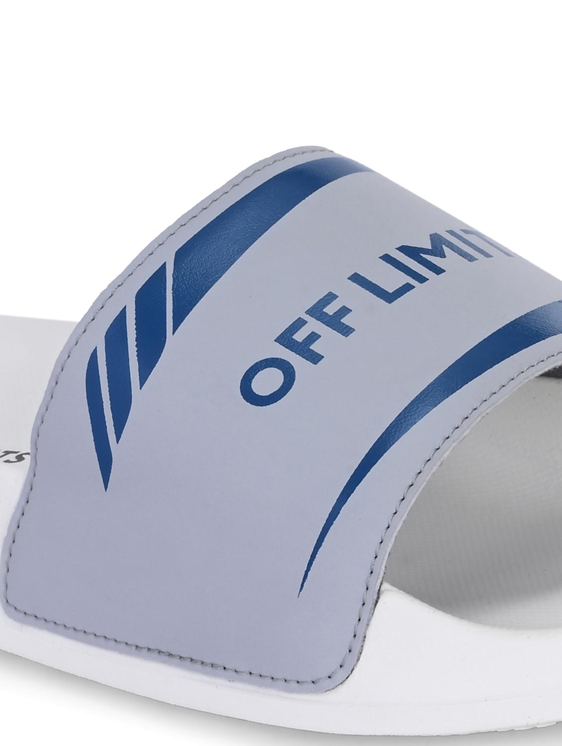 men printed slip on slider - 22020471 - Standard Image - 5