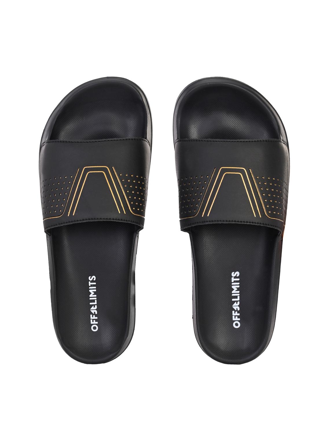men solid slip on slider - 22020490 - Standard Image - 3