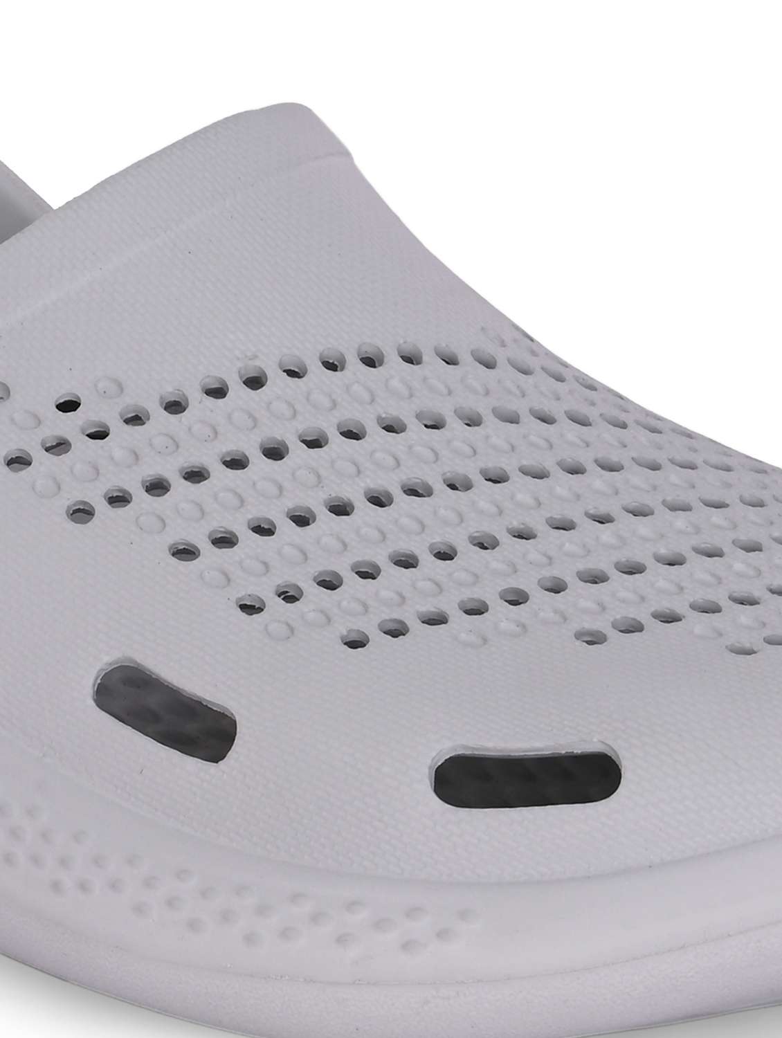 men grey solid clog - 22020497 -  Standard Image - 5