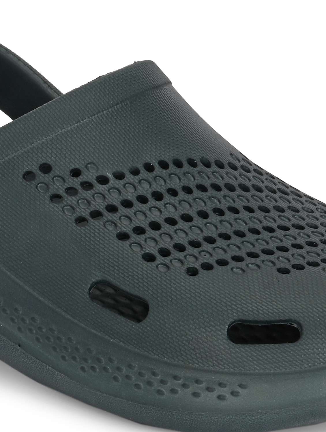 men green solid clog - 22020499 -  Standard Image - 5