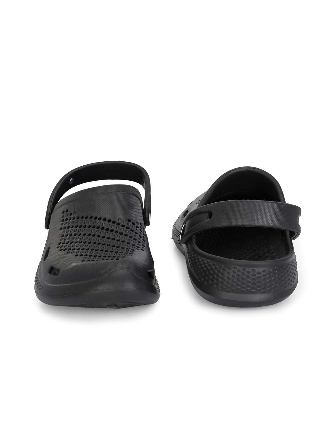 men black solid clog - 22020500 -  Standard Image - 3