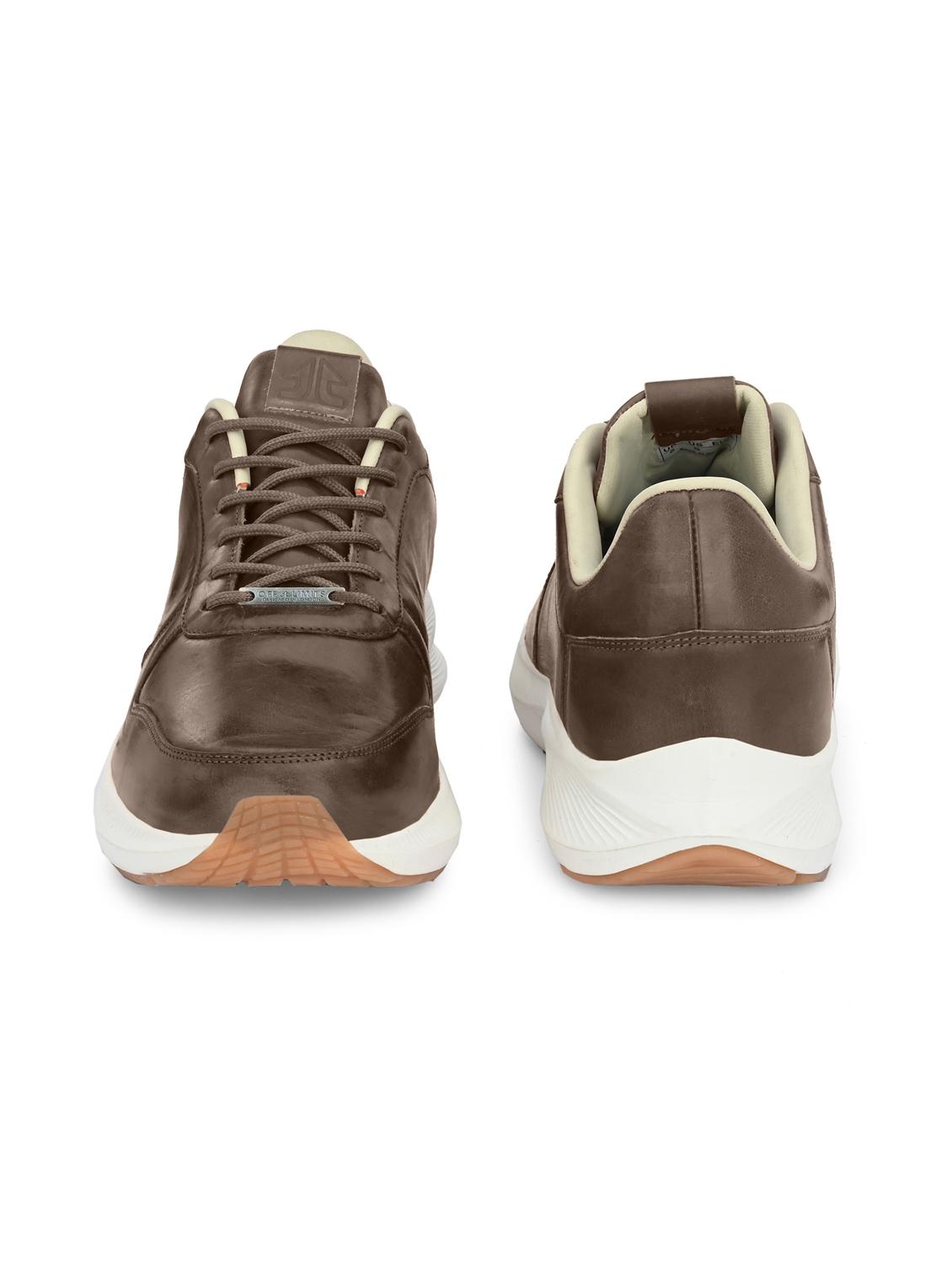 men brown lace up sneaker - 22020504 - Standard Image - 3