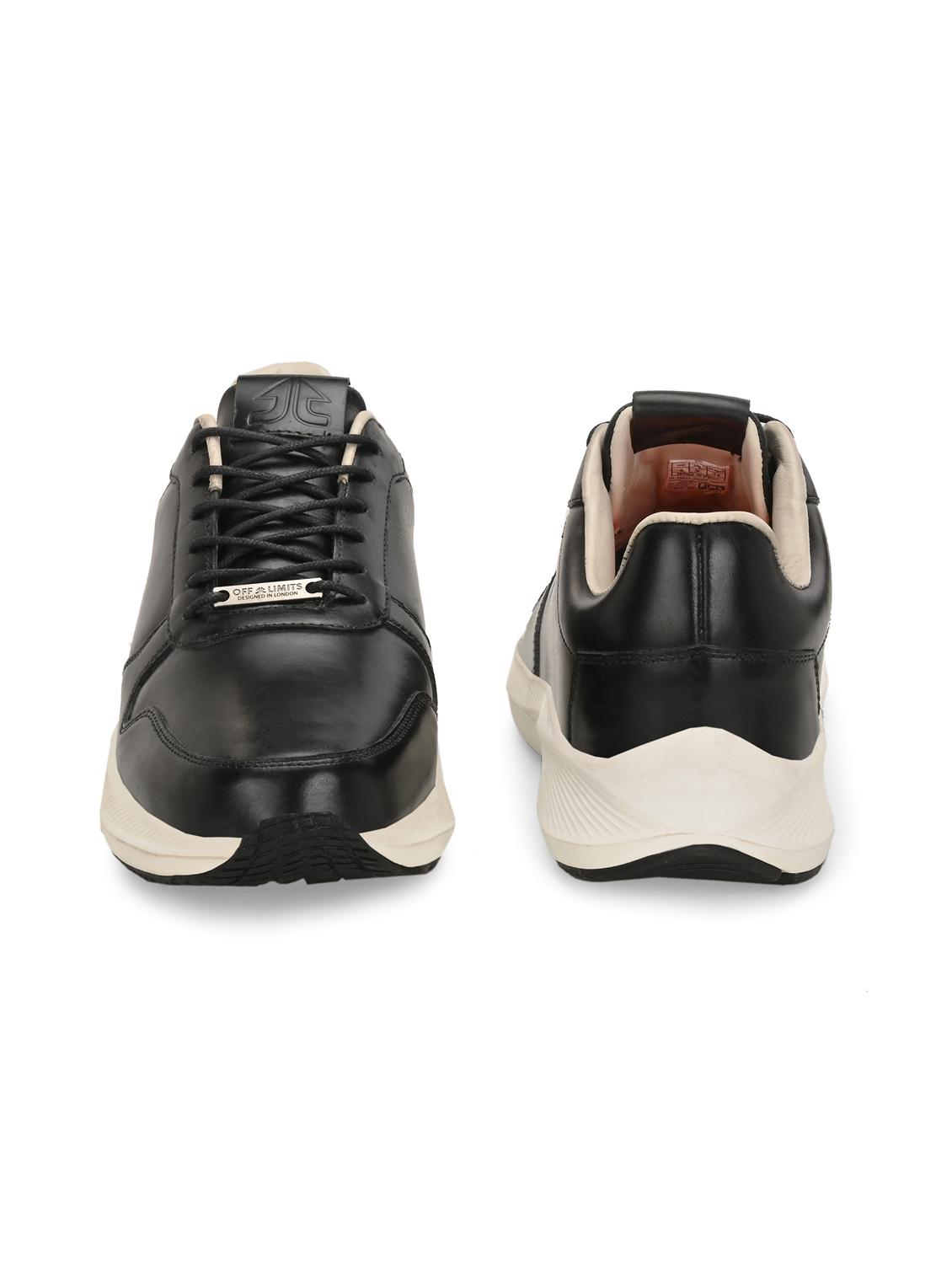 men black lace up sneaker - 22020505 - Standard Image - 3