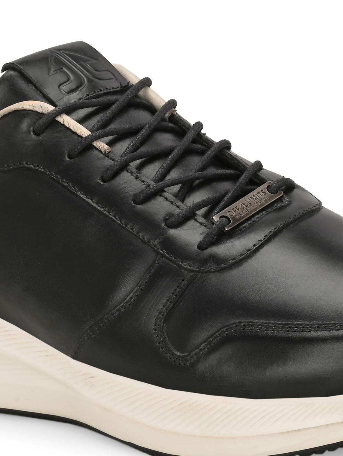 men black lace up sneaker - 22020505 - Standard Image - 5