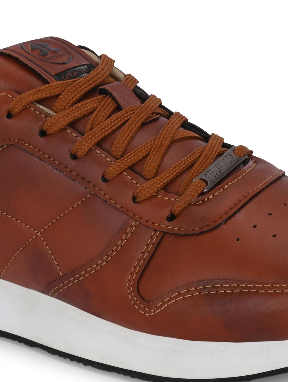 men brown lace up sneaker - 22020506 - Standard Image - 5