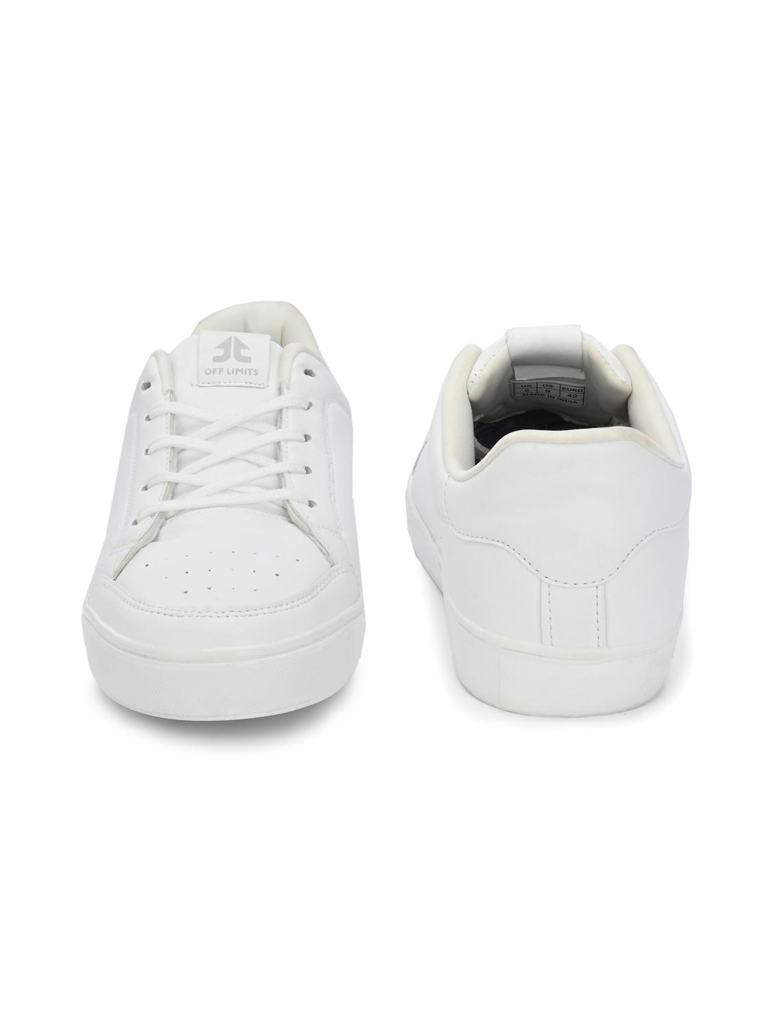 men white lace up sneaker - 22020507 - Standard Image - 3