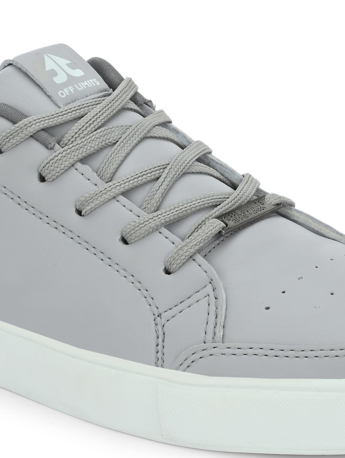 men grey lace up sneaker - 22020509 - Standard Image - 5