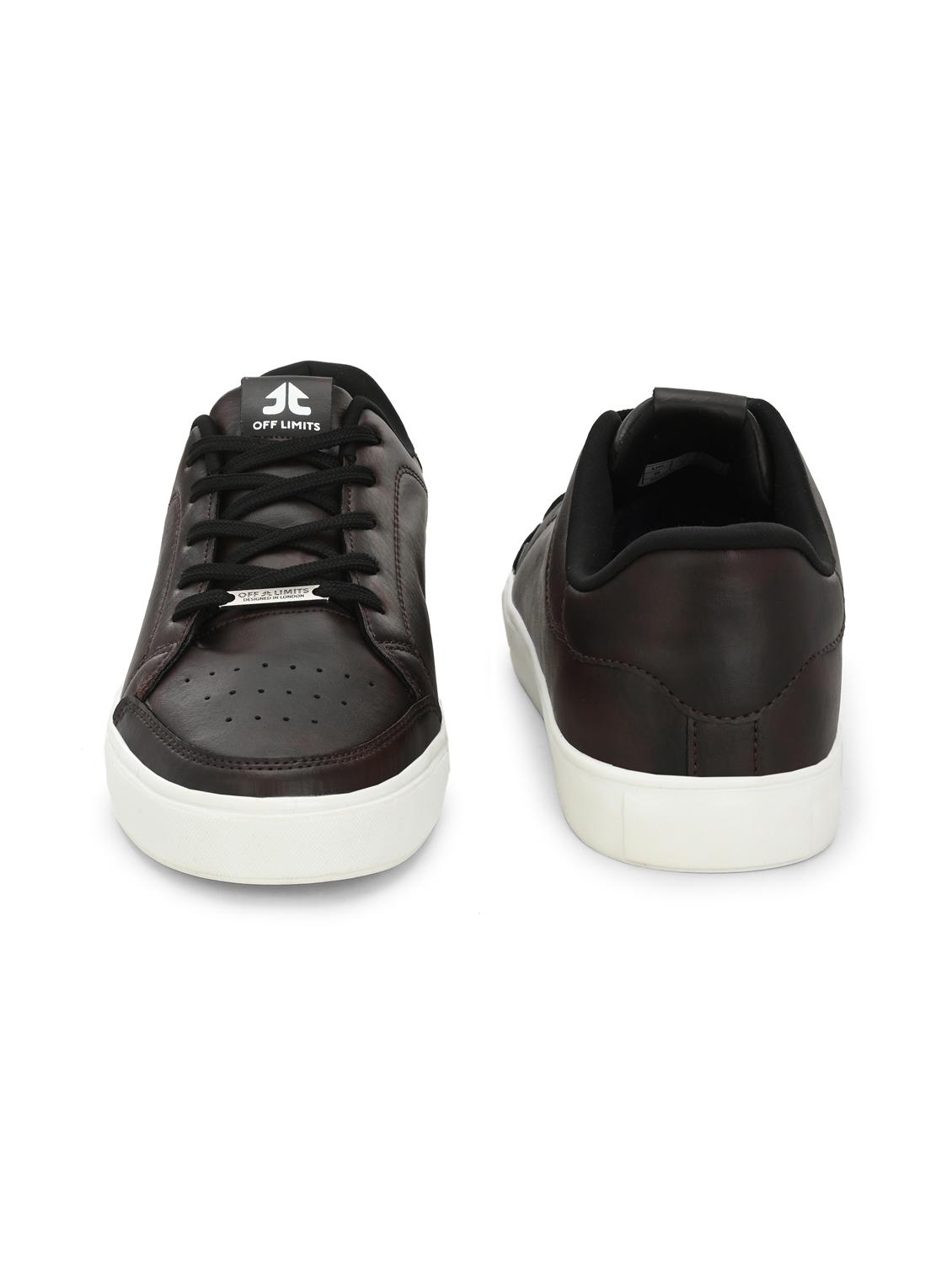 men brown lace up sneaker - 22020510 - Standard Image - 3