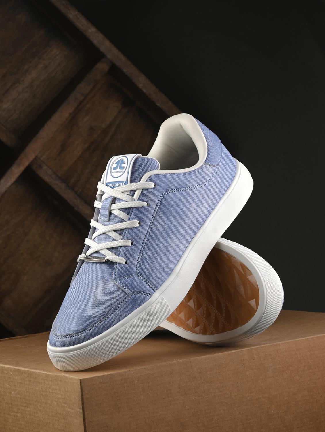 men blue lace up sneaker - 22020517 -  Zoom Image - 0
