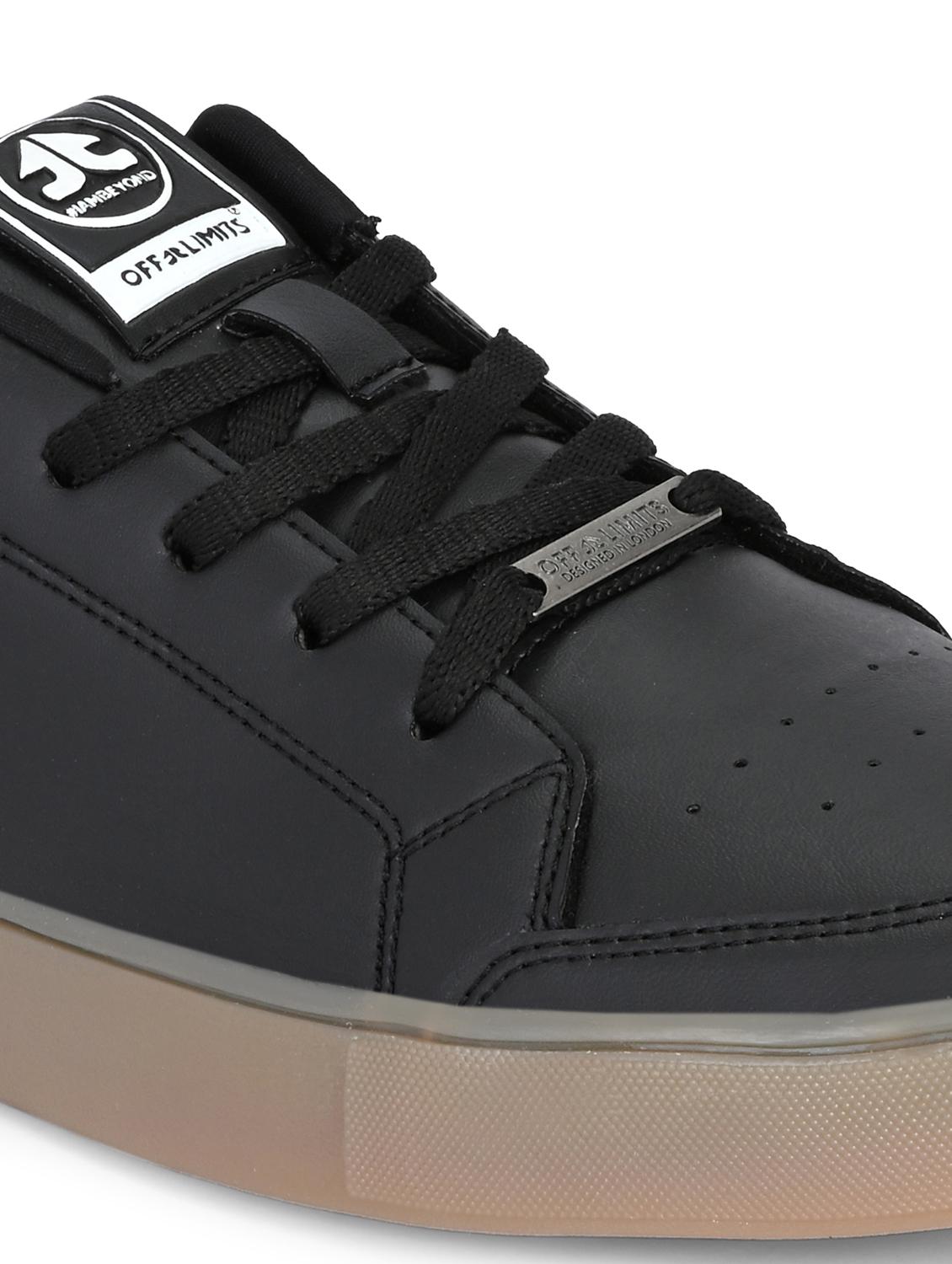 men black lace up sneaker - 22020518 - Standard Image - 5