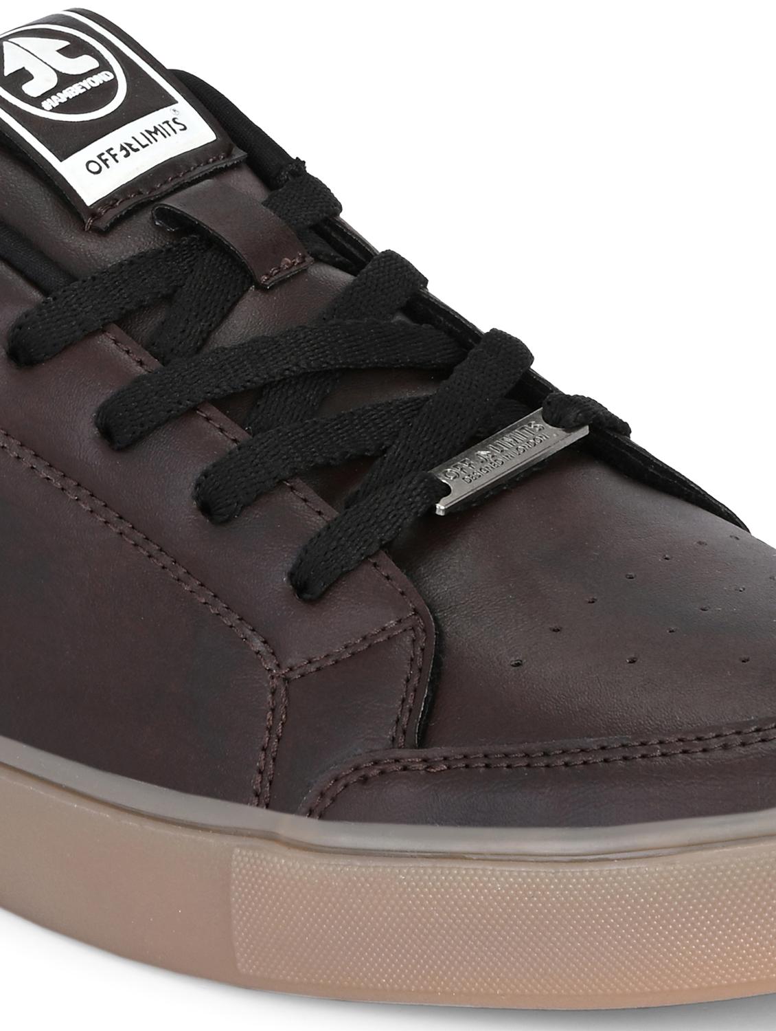 men brown lace up sneaker - 22020519 - Standard Image - 5