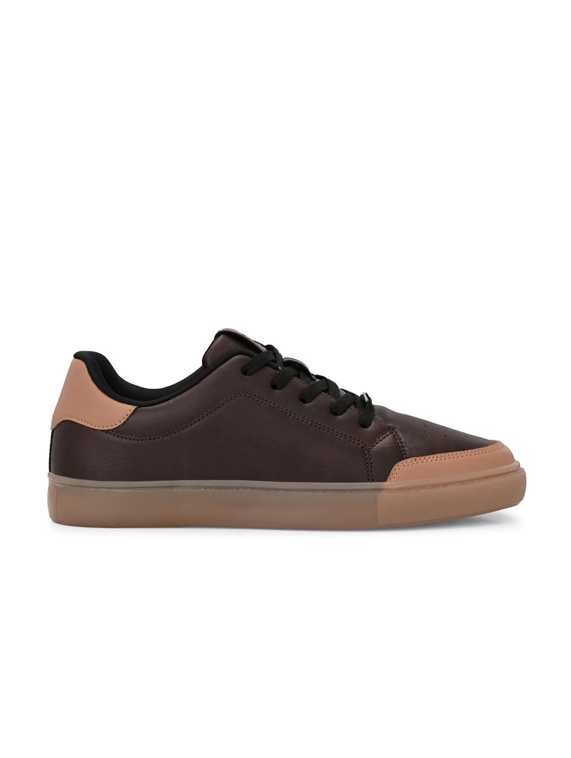 men brown lace up sneaker - 22020523 - Standard Image - 3