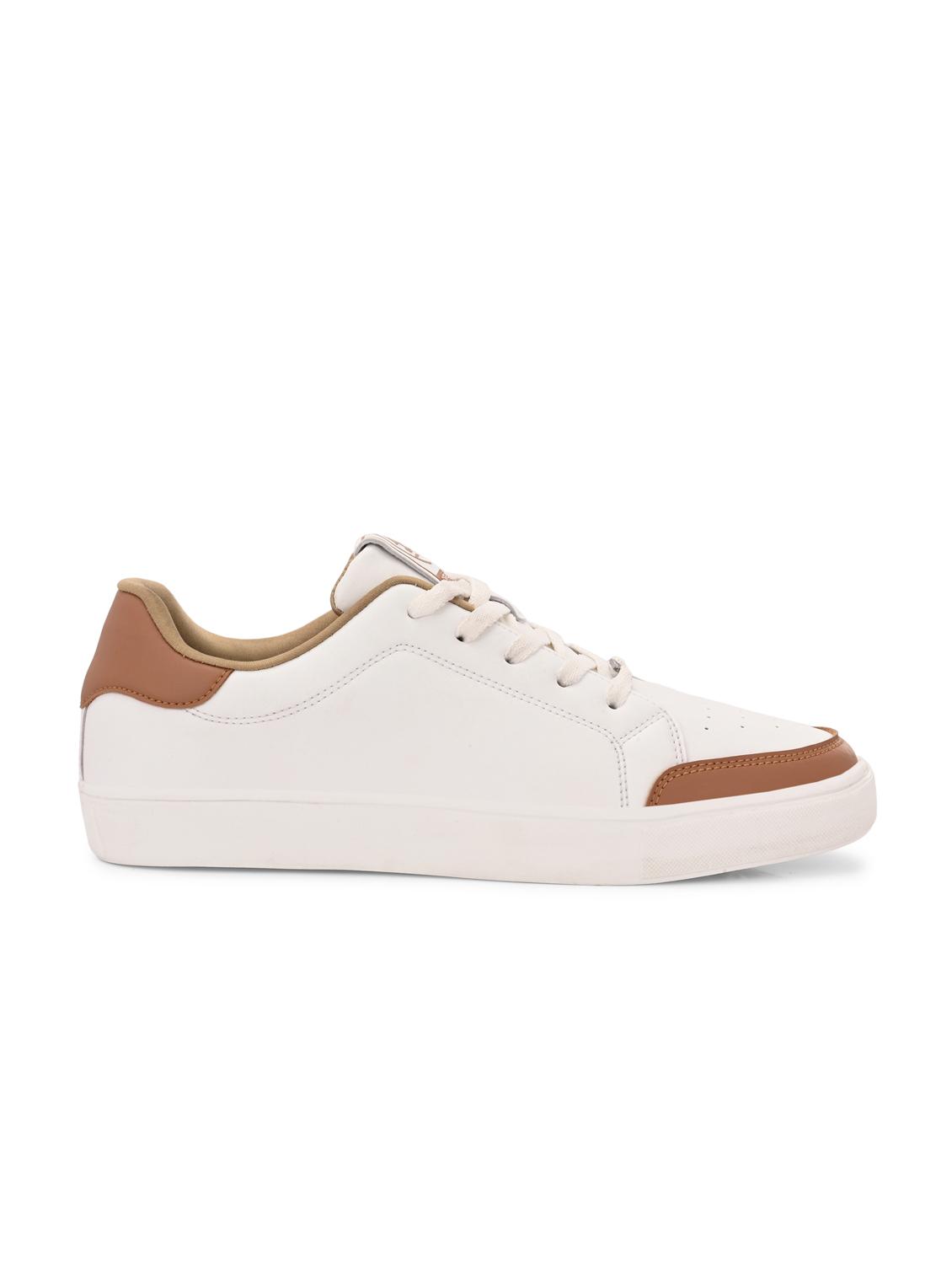 men white lace up sneaker - 22020524 - Standard Image - 3