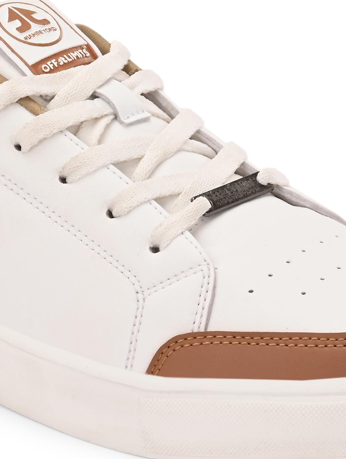 men white lace up sneaker - 22020524 - Standard Image - 5