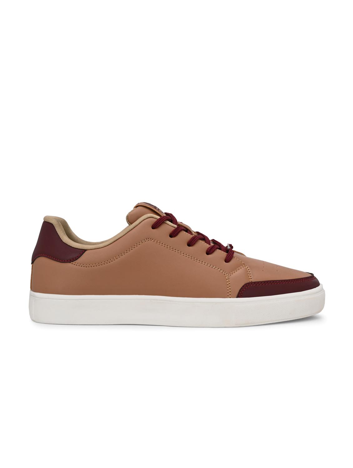 men brown lace up sneaker - 22020526 - Standard Image - 3