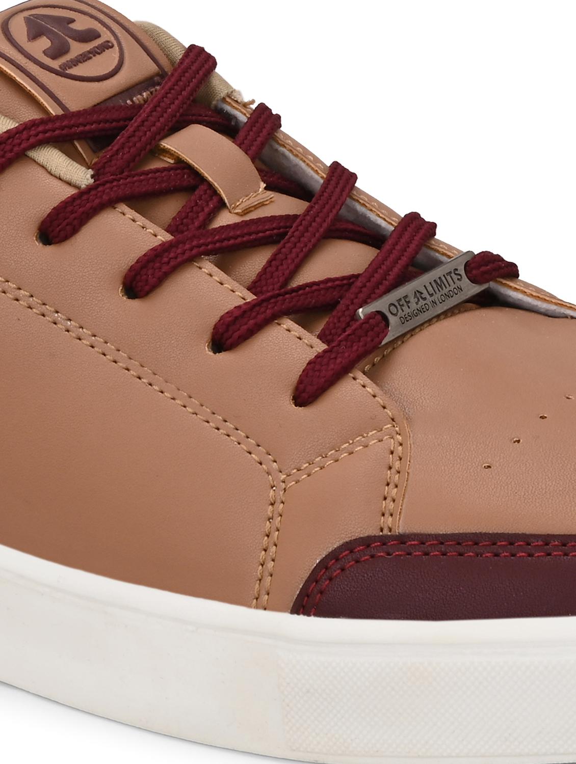 men brown lace up sneaker - 22020526 - Standard Image - 5