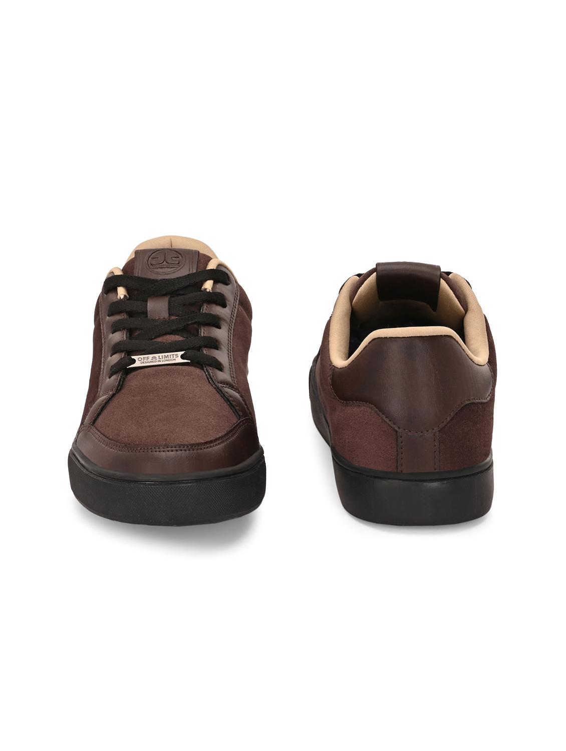men brown lace up sneaker - 22020533 - Standard Image - 3