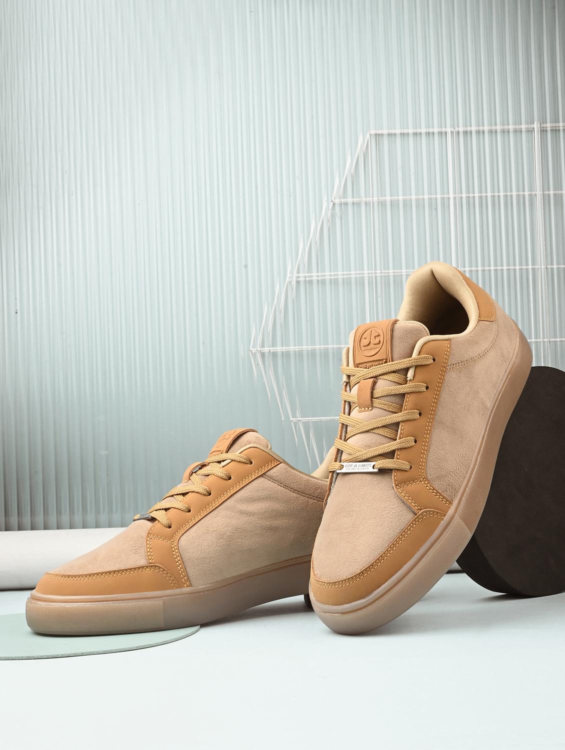 men tan lace up sneaker - 22020535 -  Zoom Image - 0
