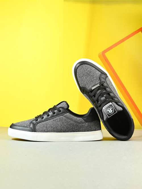 men grey lace up sneaker - 22020538 -  Standard Image - 0