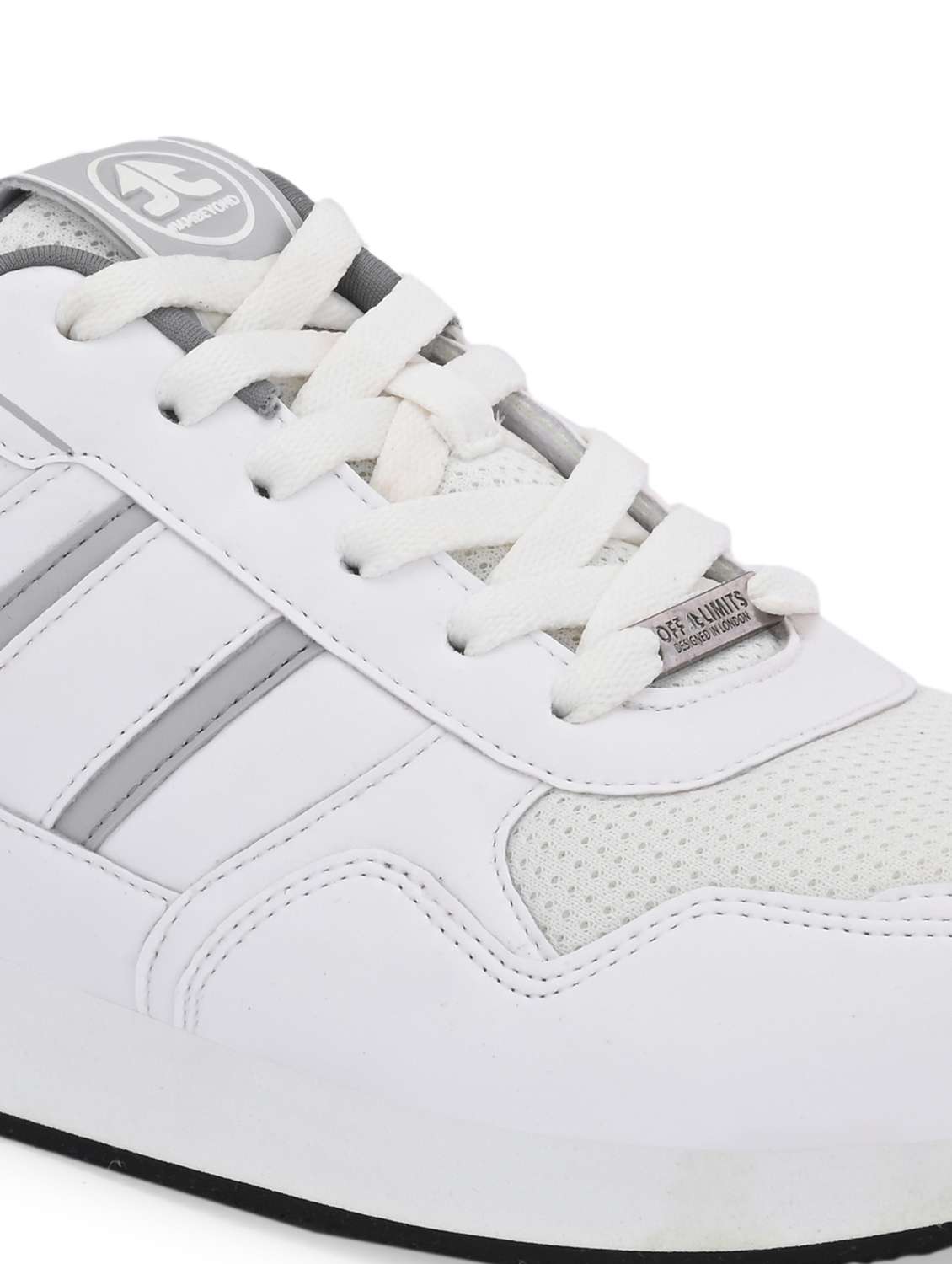 men white lace up shoe - 22020543 -  Standard Image - 5